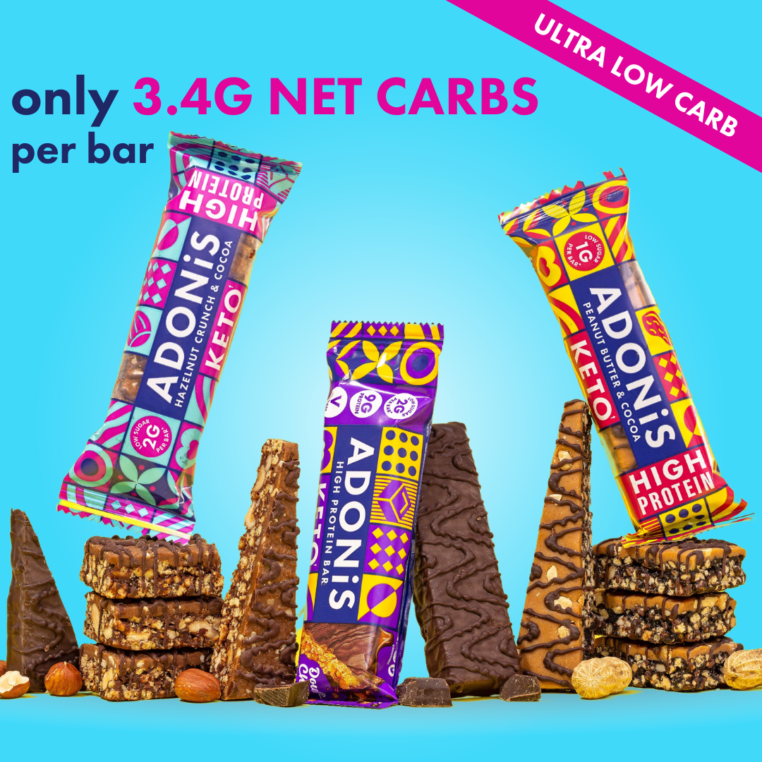 Mixed Keto Box with Protein Bars (15x45g)